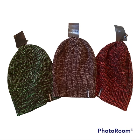 Hurley Other - NWT bundle of 3 max cuff 2.0 beanies